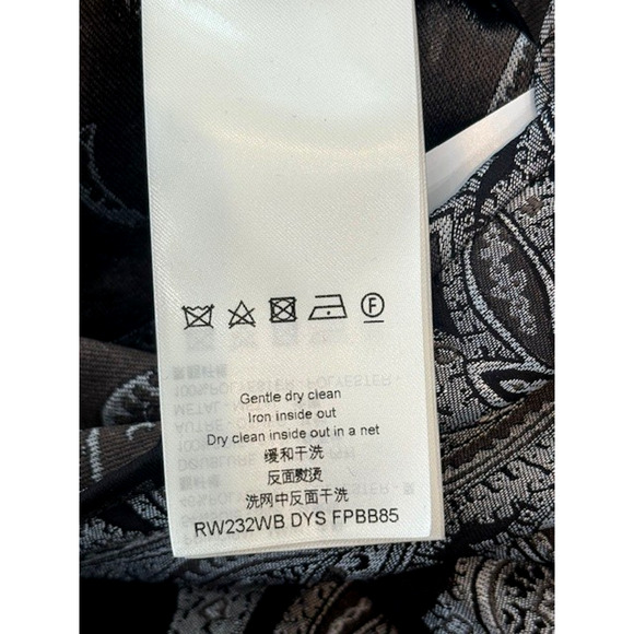 Louis Vuitton Metal Beaded Silk Paisley Printed Tank Top Camisole Women SZ 34 XS - Picture 15 of 16